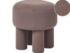 Sgabello CANBY Bouclé Marrone