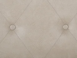Sgabello contenitore MALLARD Pelle sintetica Beige
