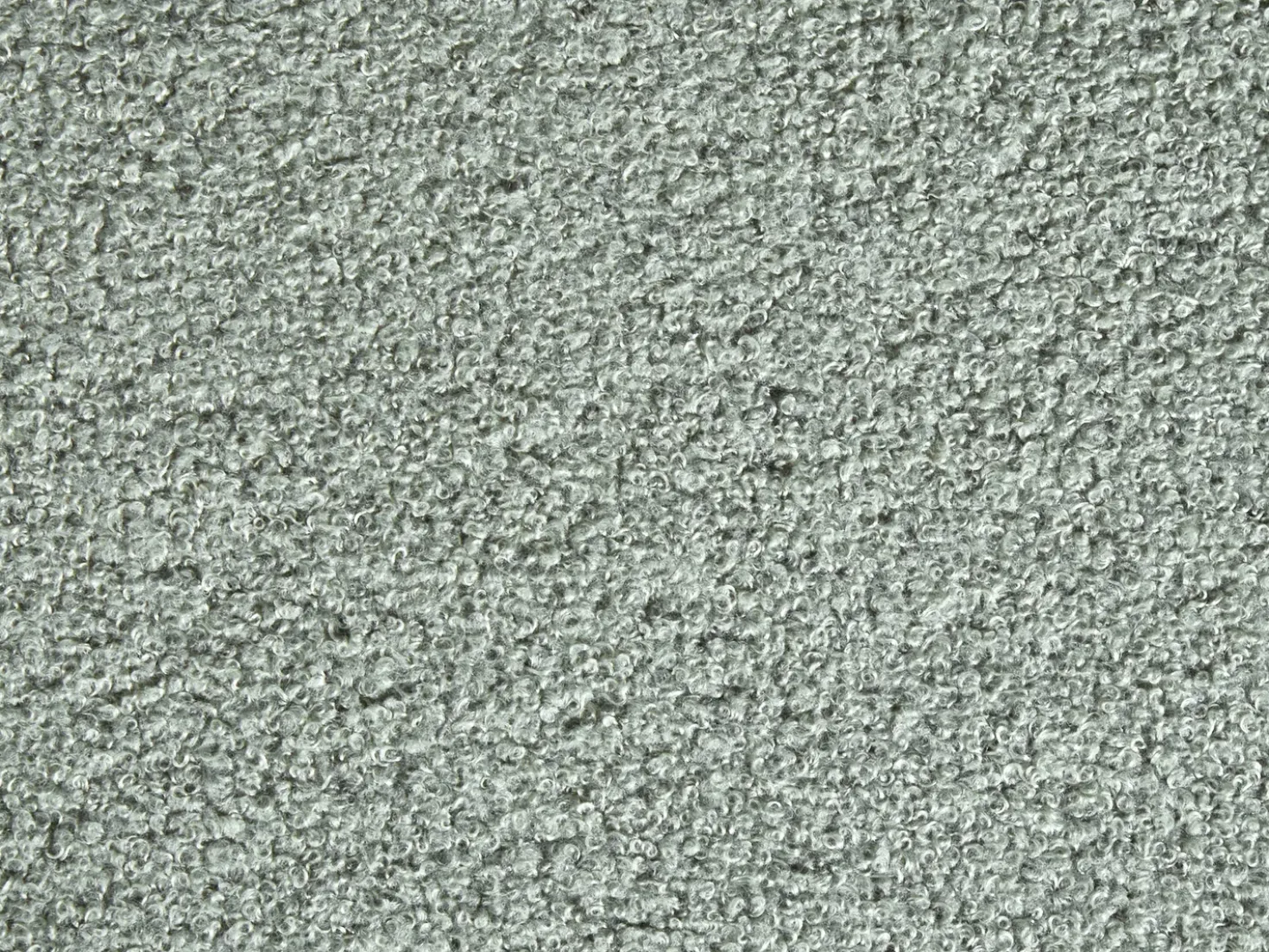 Sgabello contenitore OKATON Bouclé Verde