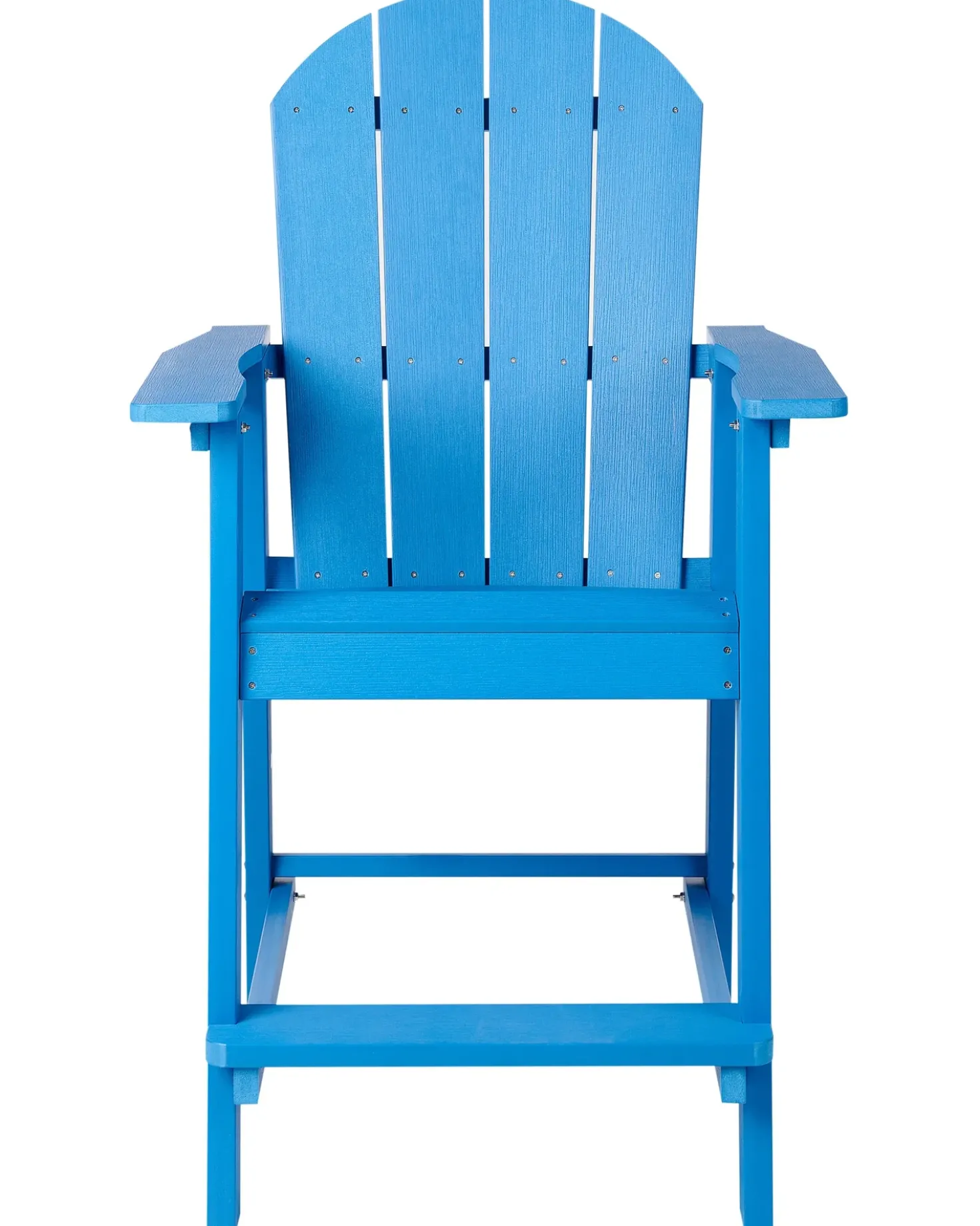 Sgabello da bar da giardino ADIRONDACK Materiale sintetico Blu