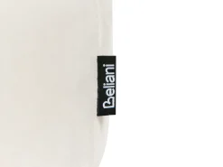 Sgabello DELCO Velluto Bianco sporco