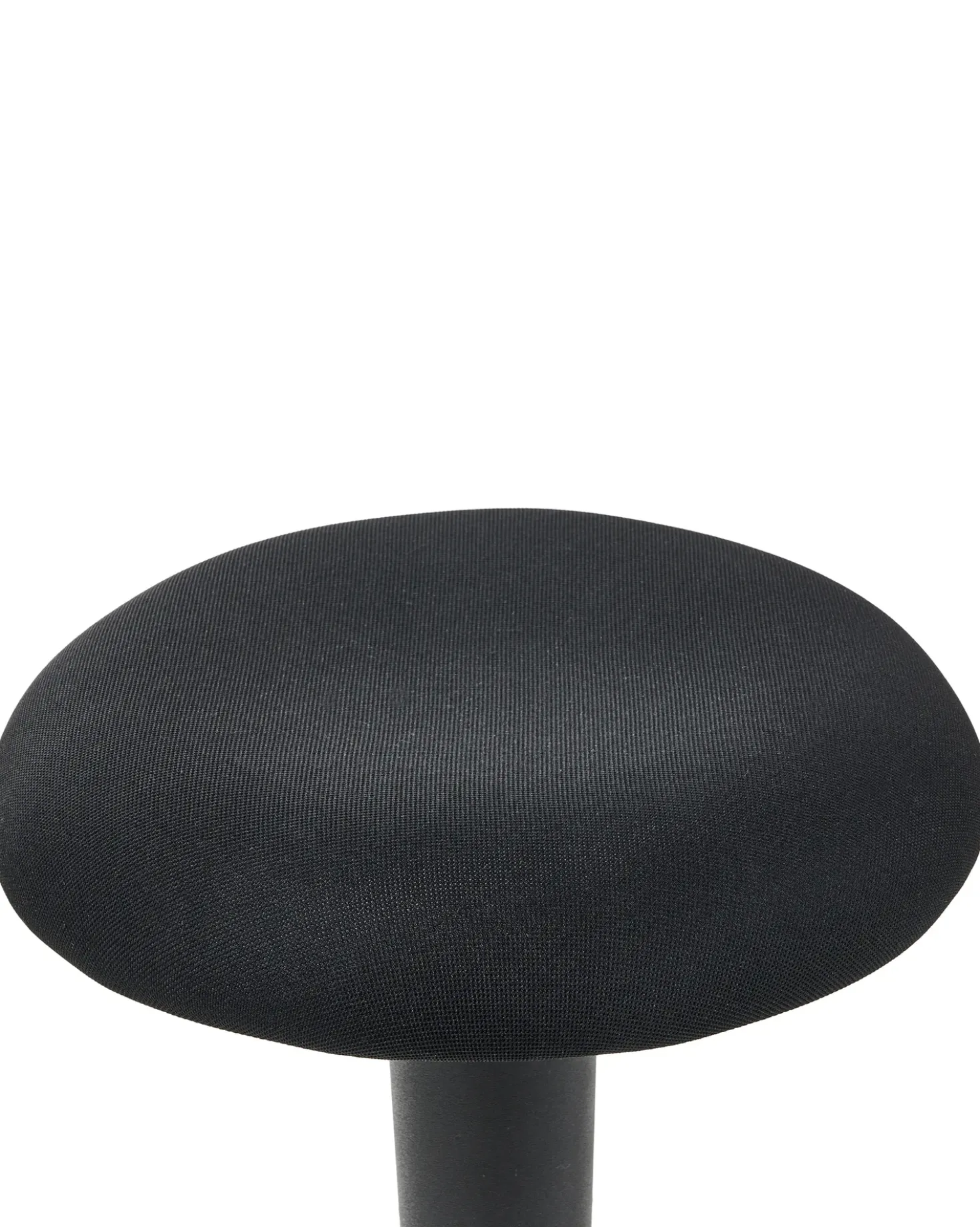 Sgabello ergonomico oscillante ESTELL Tessuto Nero
