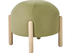 Sgabello HELEN Velluto Verde oliva Verde