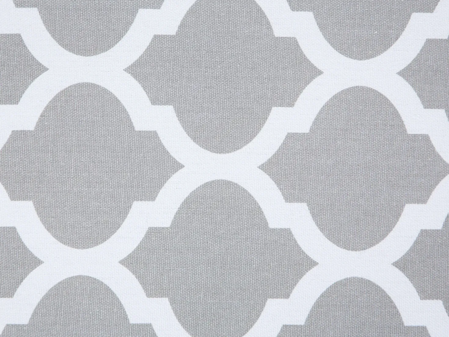 Sgabello MANTEO Cotone Grigio chiaro