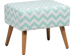 Sgabello MANTEO Cotone Verde menta