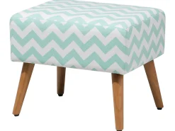 Sgabello MANTEO Cotone Verde menta
