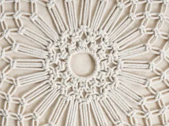 Sgabello MANZAI Cotone Beige