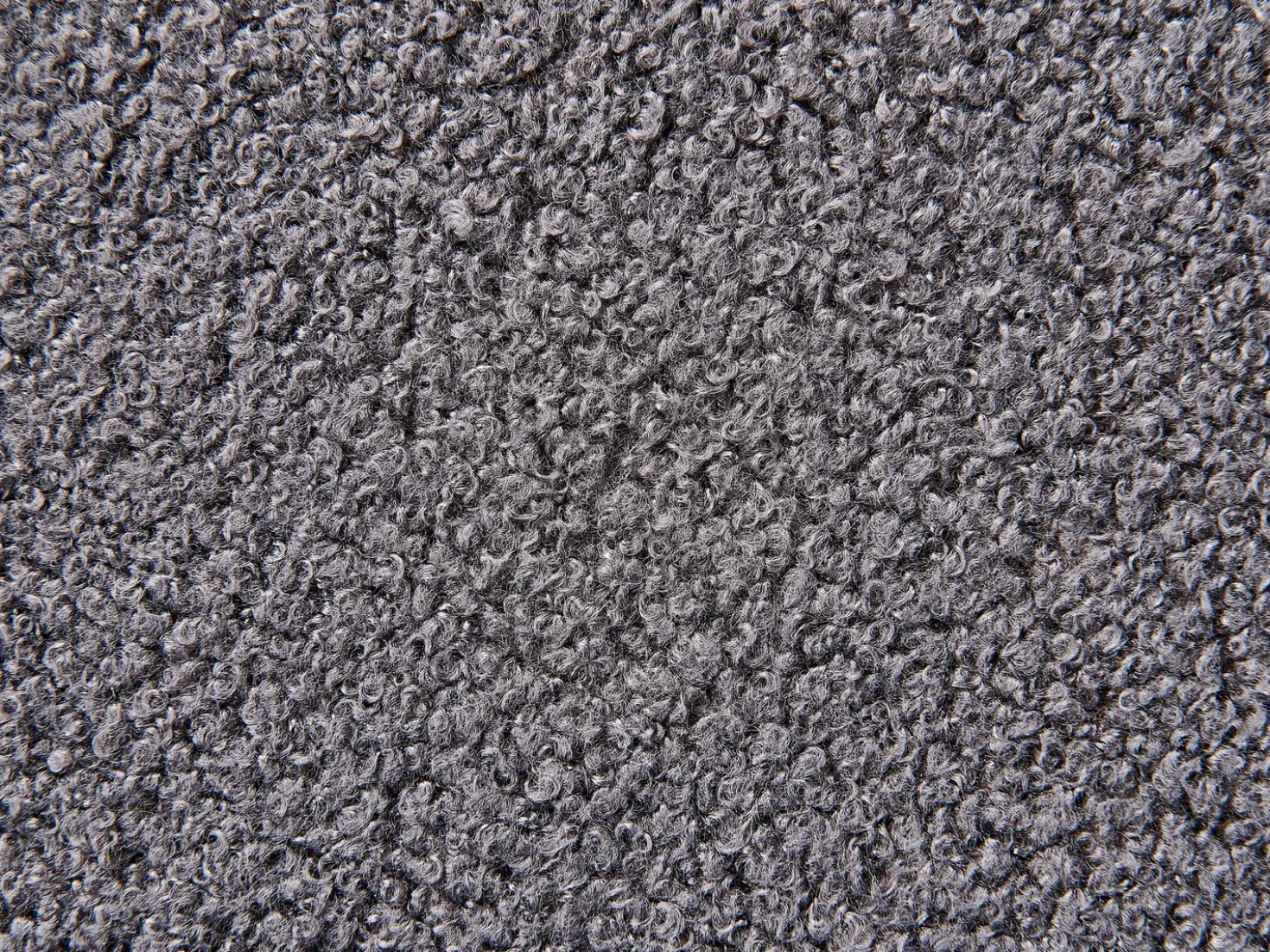 Sgabello PRESHO Bouclé Grigio