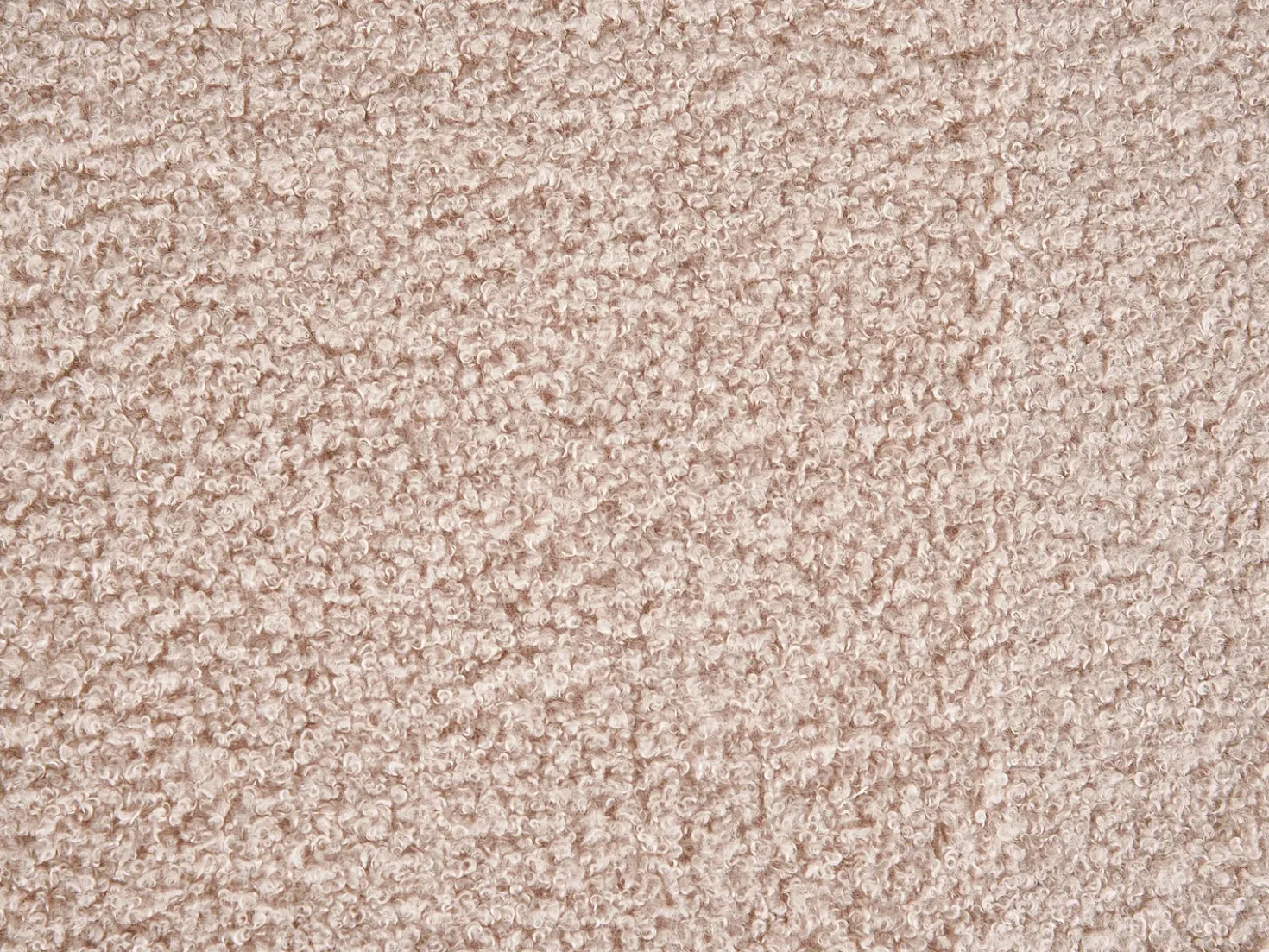 Sgabello TAKOMA Bouclé Beige chiaro