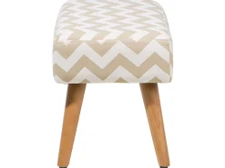 Sgabello TAKOMA Cotone Beige