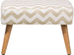 Sgabello TAKOMA Cotone Beige