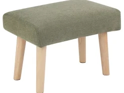 Sgabello TAKOMA II Tessuto Verde