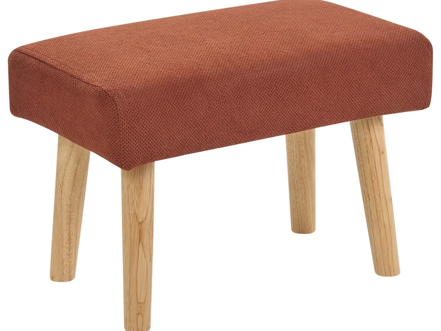 Sgabello TAKOMA Tessuto Arancione