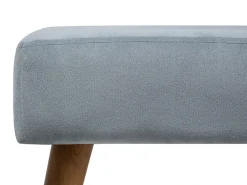 Sgabello TAKOMA Velluto Grigio