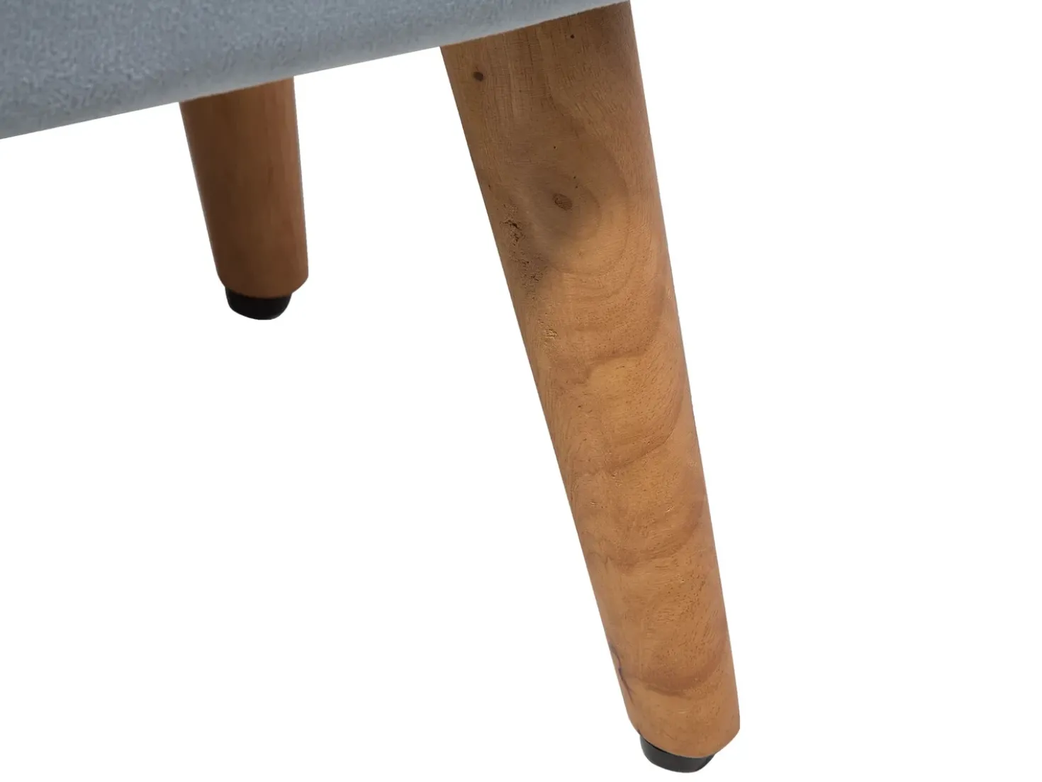 Sgabello TAKOMA Velluto Grigio