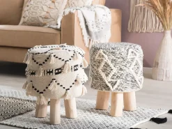 Sgabello THONDI Cotone Beige
