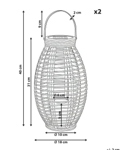 SHANGANI 40 cm Naturale
