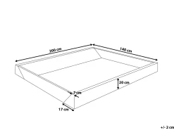 SIMPLE 140 x 200 cm