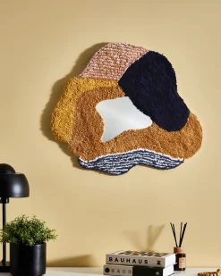 Specchio ABASZA 60 cm 62 cm Cotone Multicolore