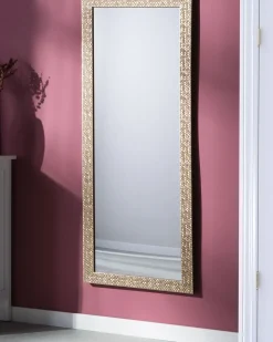 Specchio AJACCIO 50 cm 130 cm Ottone