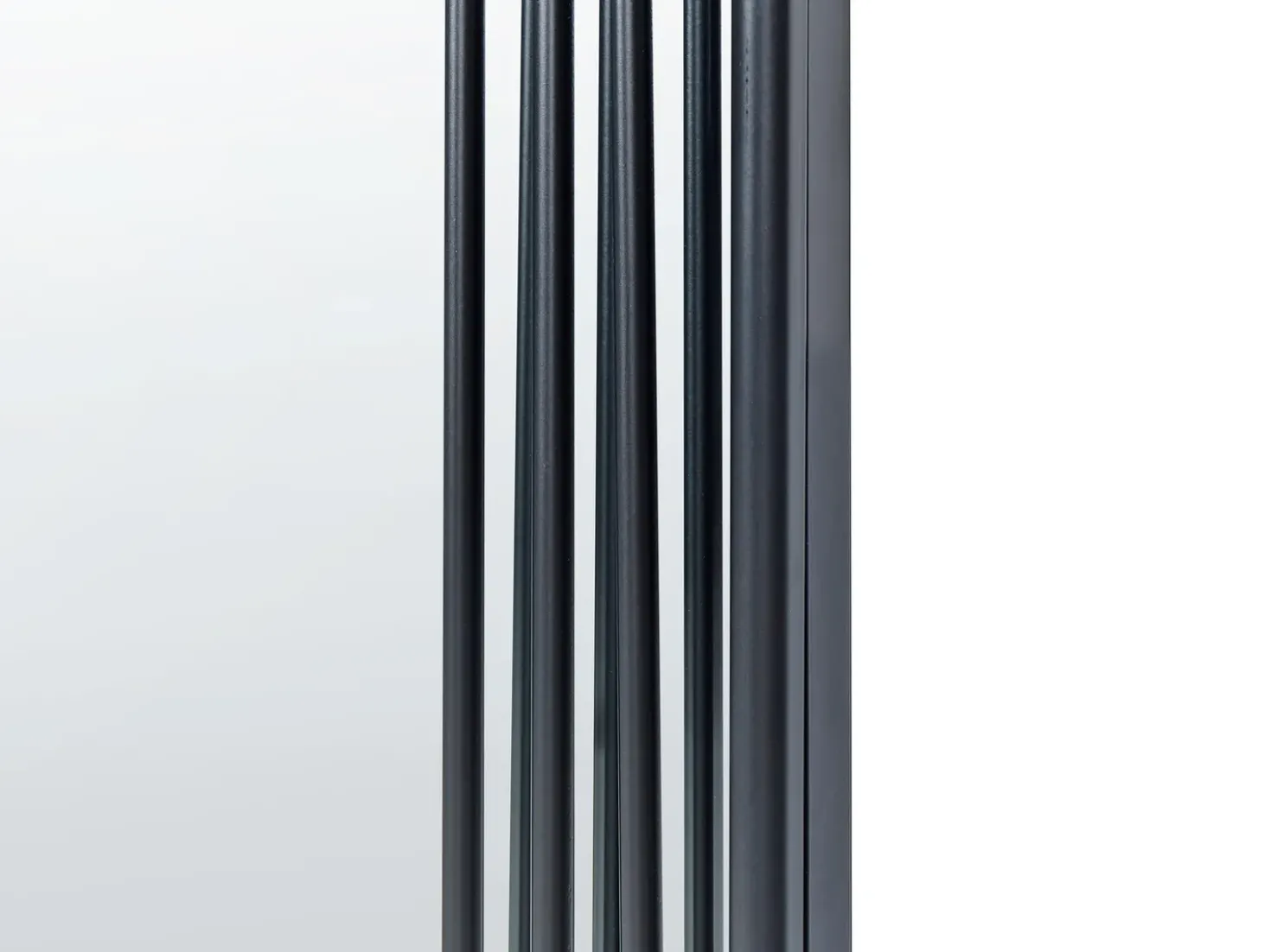 Specchio AJAIN 45 cm 146 cm Metallo Nero