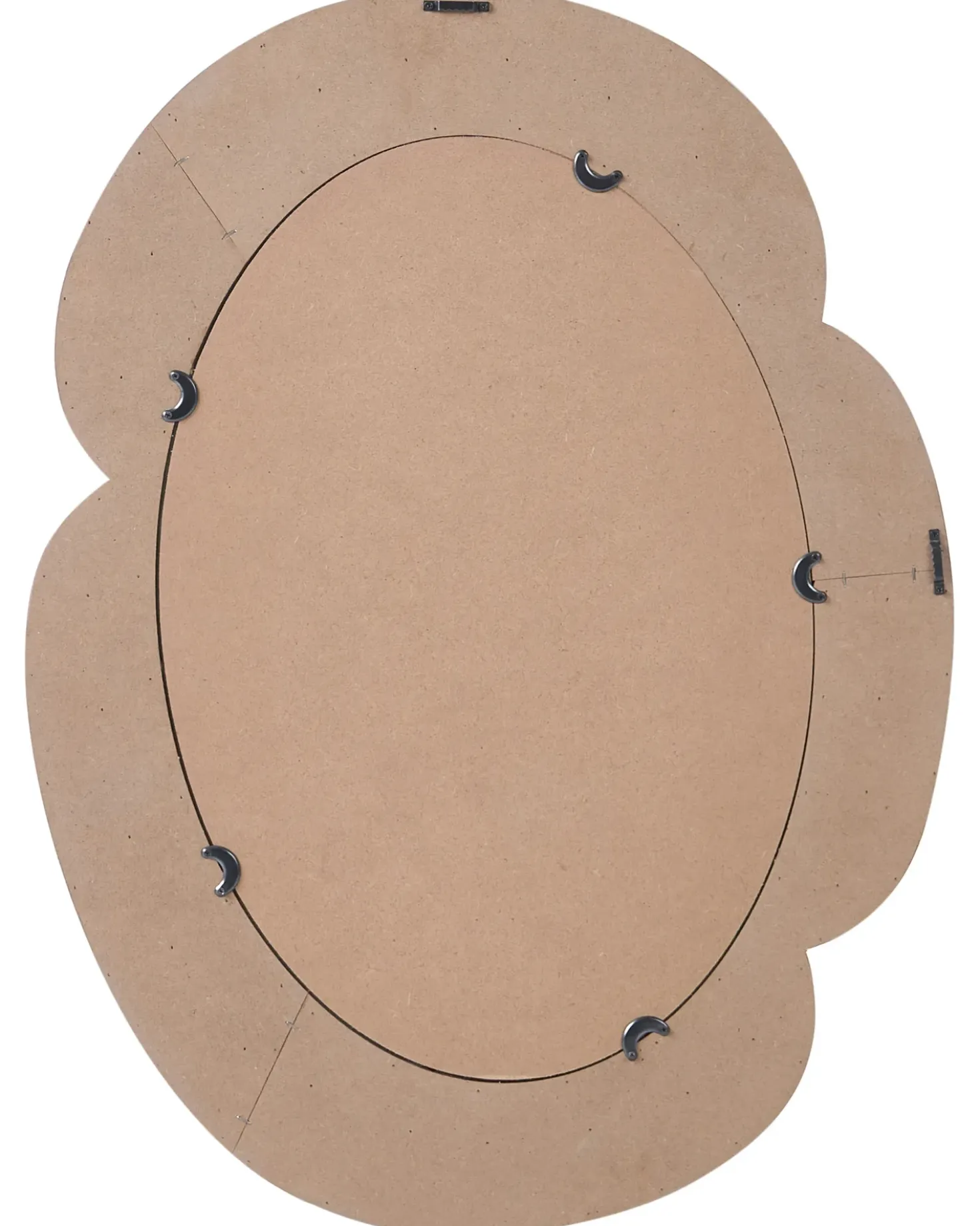 Specchio ALVENA 60 cm 80 cm Beige