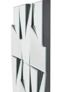 Specchio ANCEMONT 80 cm 80 cm Argento