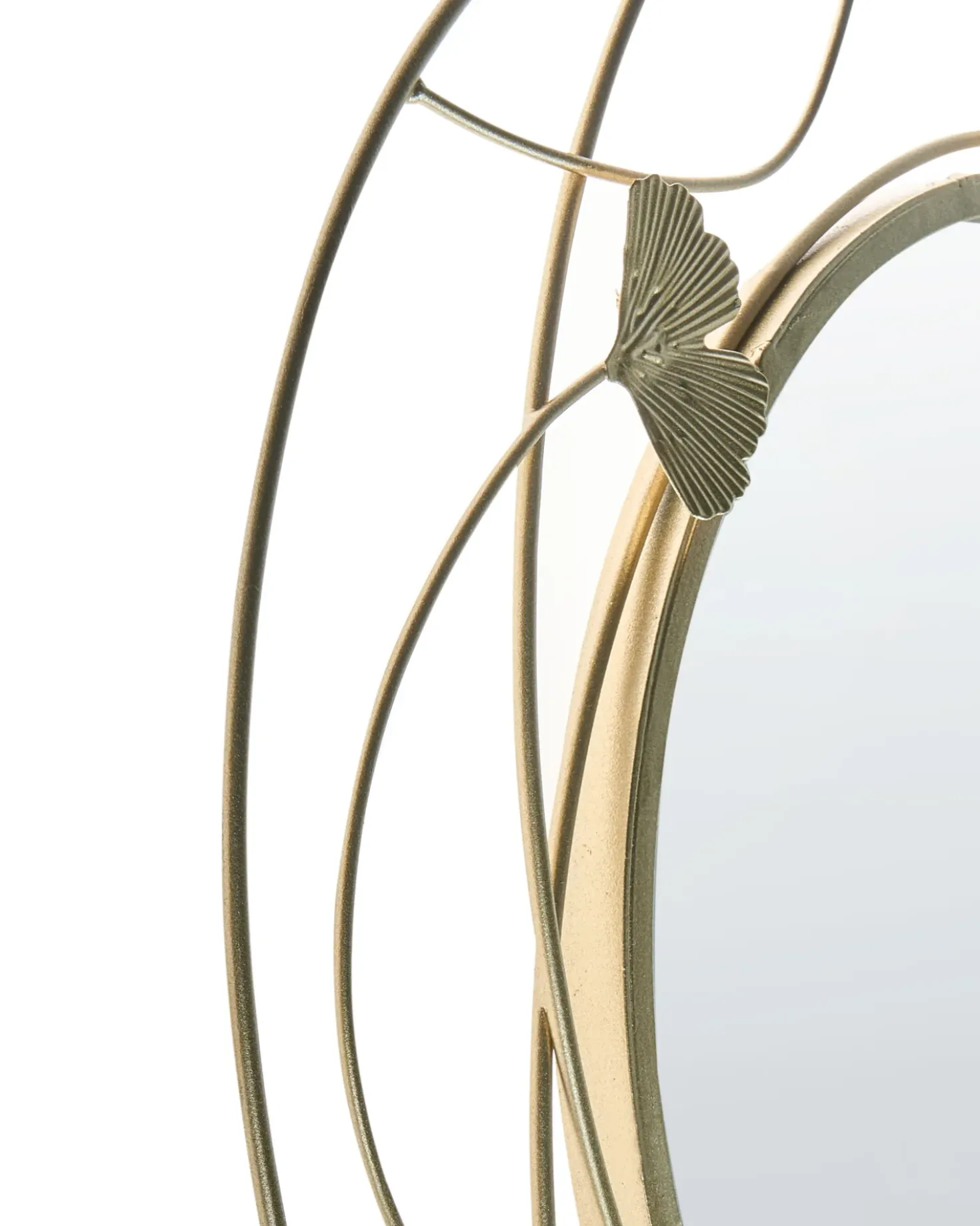 Specchio ANGLET 46 cm 49 cm Metallo Oro