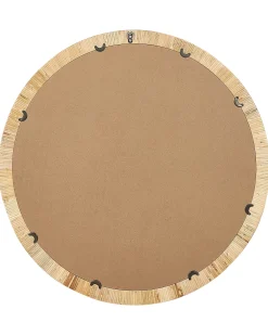 Specchio ANLEZY 80 cm 80 cm Rattan Naturale