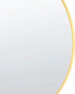 Specchio ANNEMASSE 80 cm 80 cm Metallo Oro