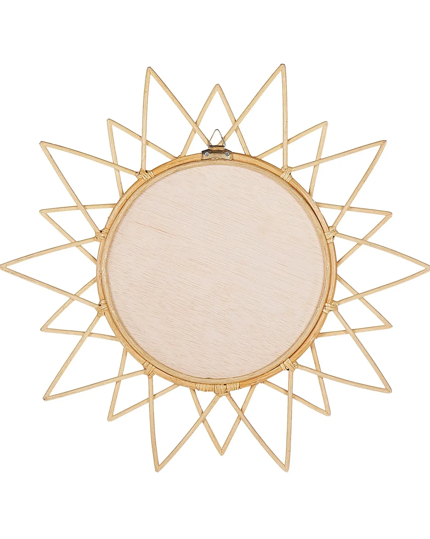 Specchio AROEK 61 cm 61 cm Rattan Naturale
