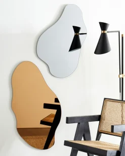 Specchio ASSIGNY 50 cm 92 cm Marrone