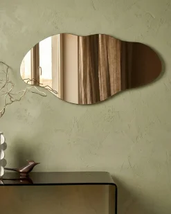 Specchio ASSIGNY 50 cm 92 cm Marrone