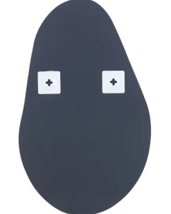 Specchio AUBAGNE 40 cm 65 cm Argento