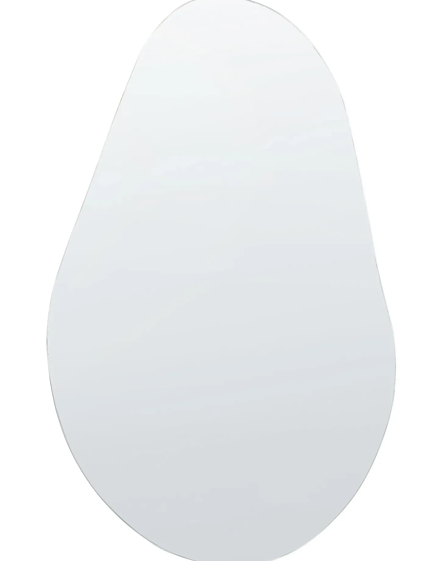 Specchio AUBAGNE 40 cm 65 cm Argento
