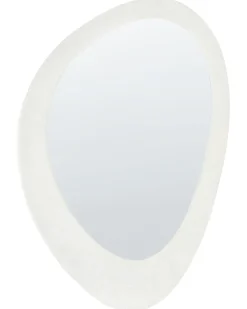 Specchio AUDES 60 cm 90 cm Velluto Bianco sporco