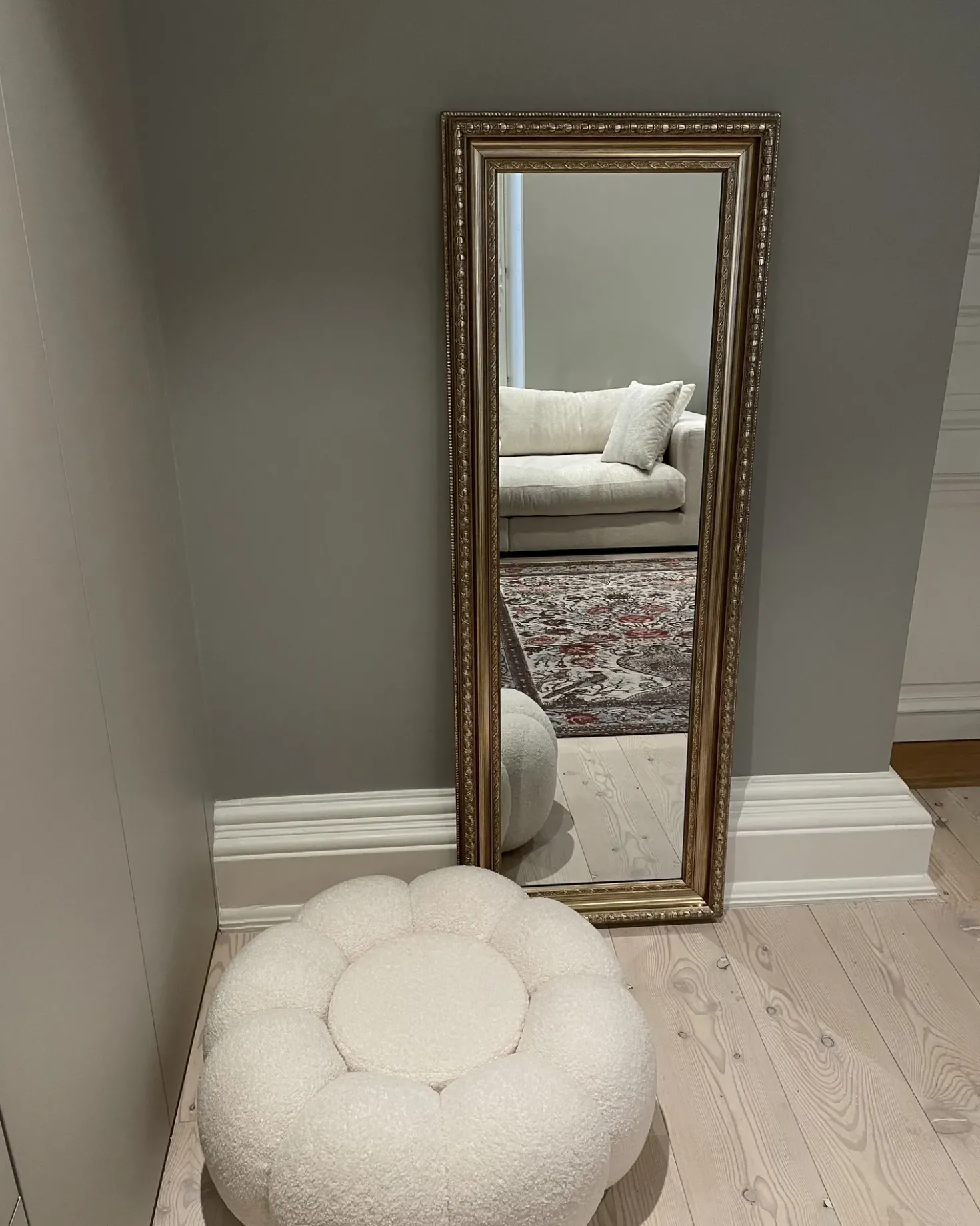 Specchio AURILLAC 51 cm 141 cm Oro