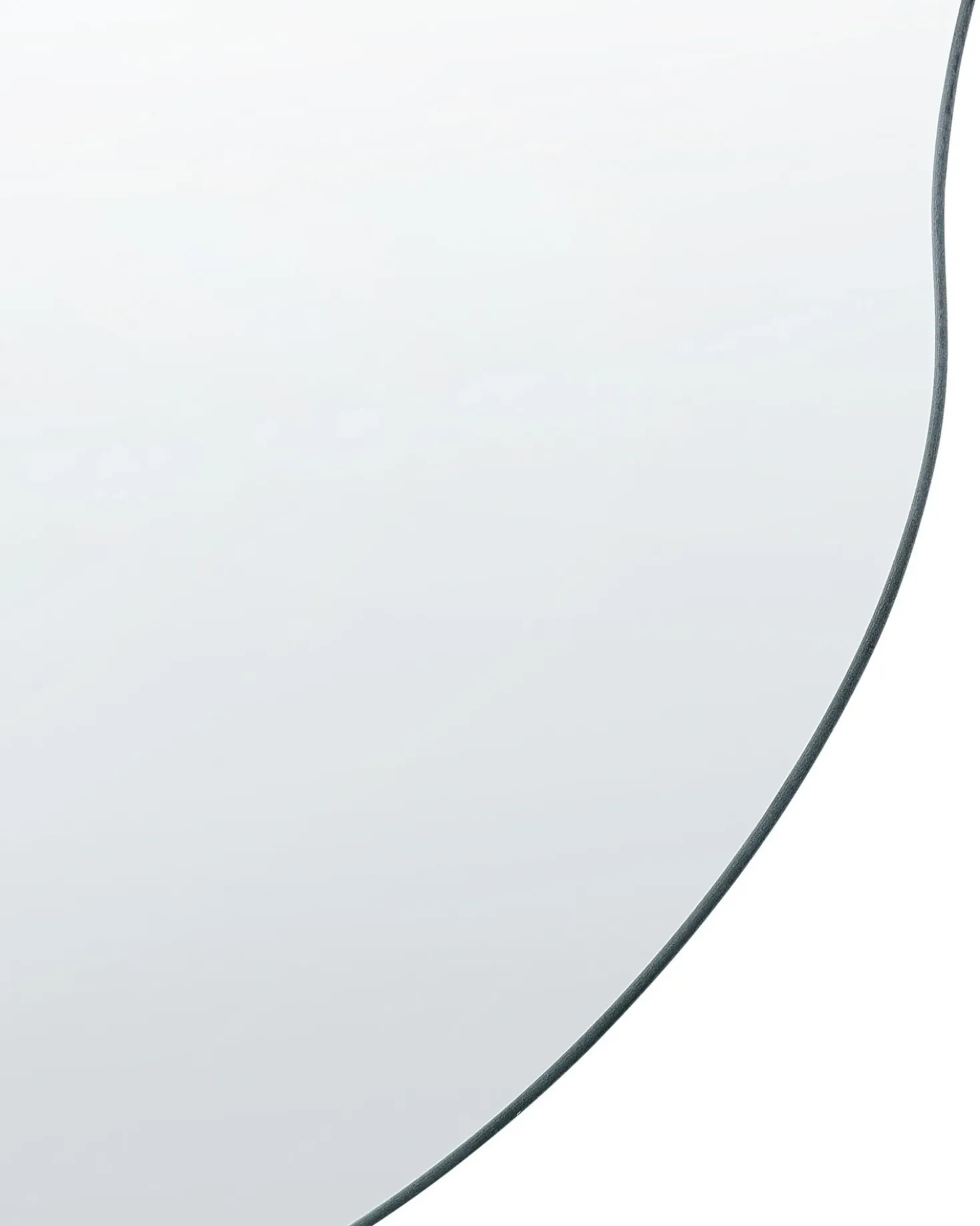 Specchio AUXERRE 40 cm 80 cm Argento