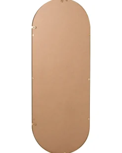 Specchio AZEVILLE 46 cm 122 cm Metallo Oro