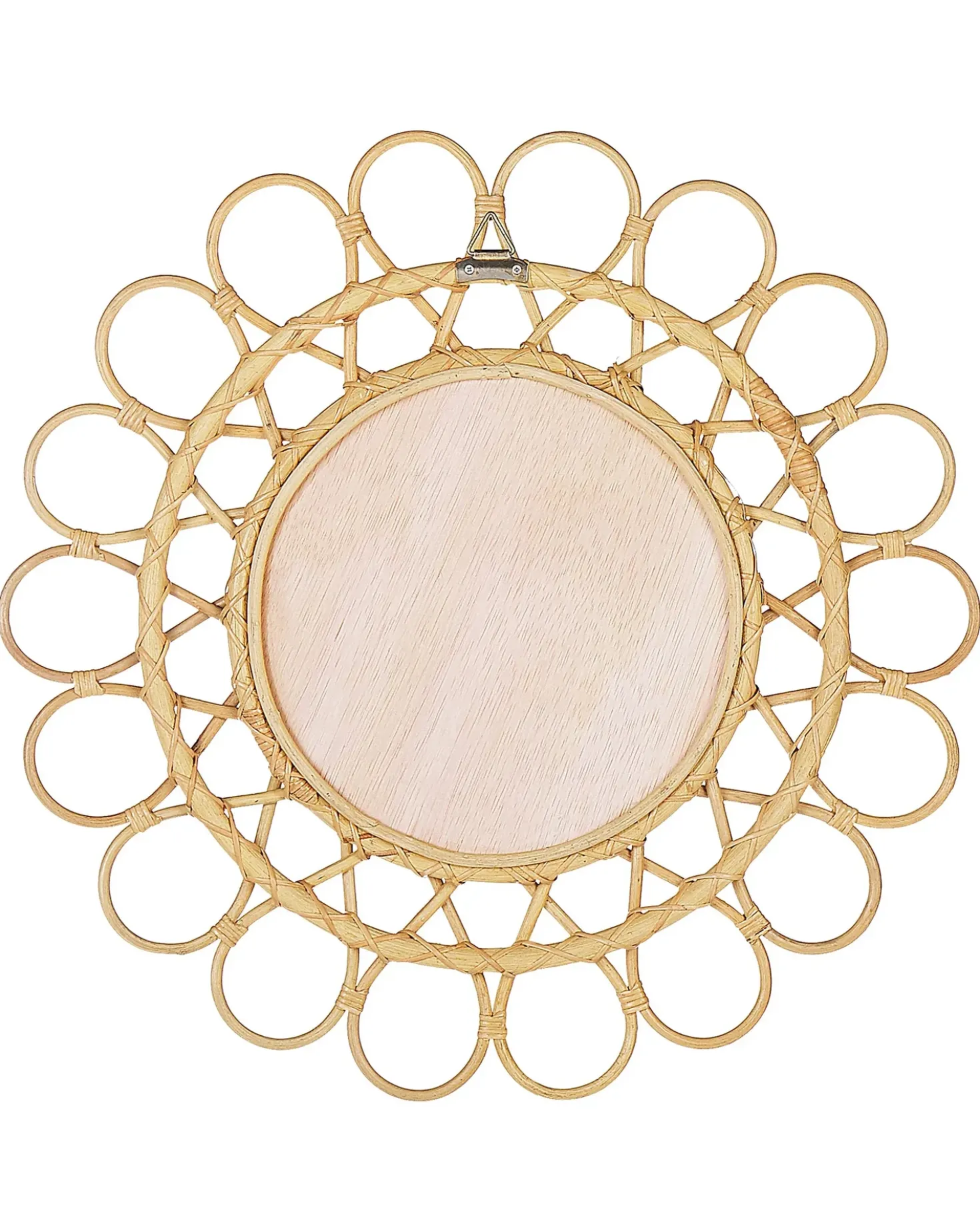 Specchio BABAI 60 cm 60 cm Rattan Naturale