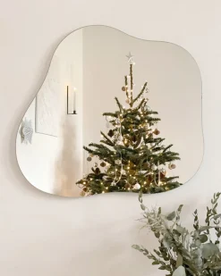 Specchio BAGNEUX 50 cm 55 cm Argento