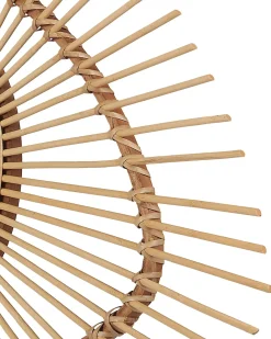 Specchio BARIO 63 cm 45 cm Bambù Naturale
