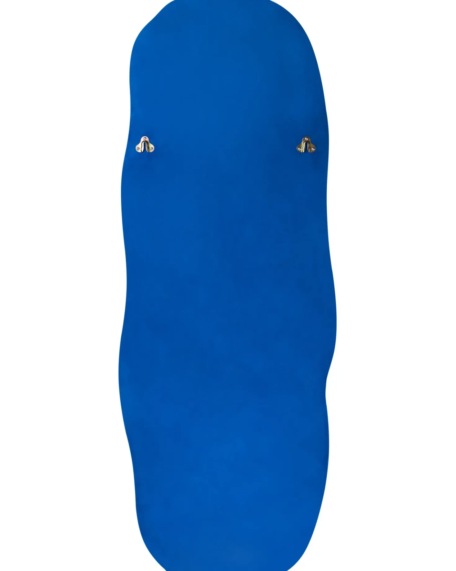 Specchio BEAUNE 56 cm 160 cm Velluto Blu