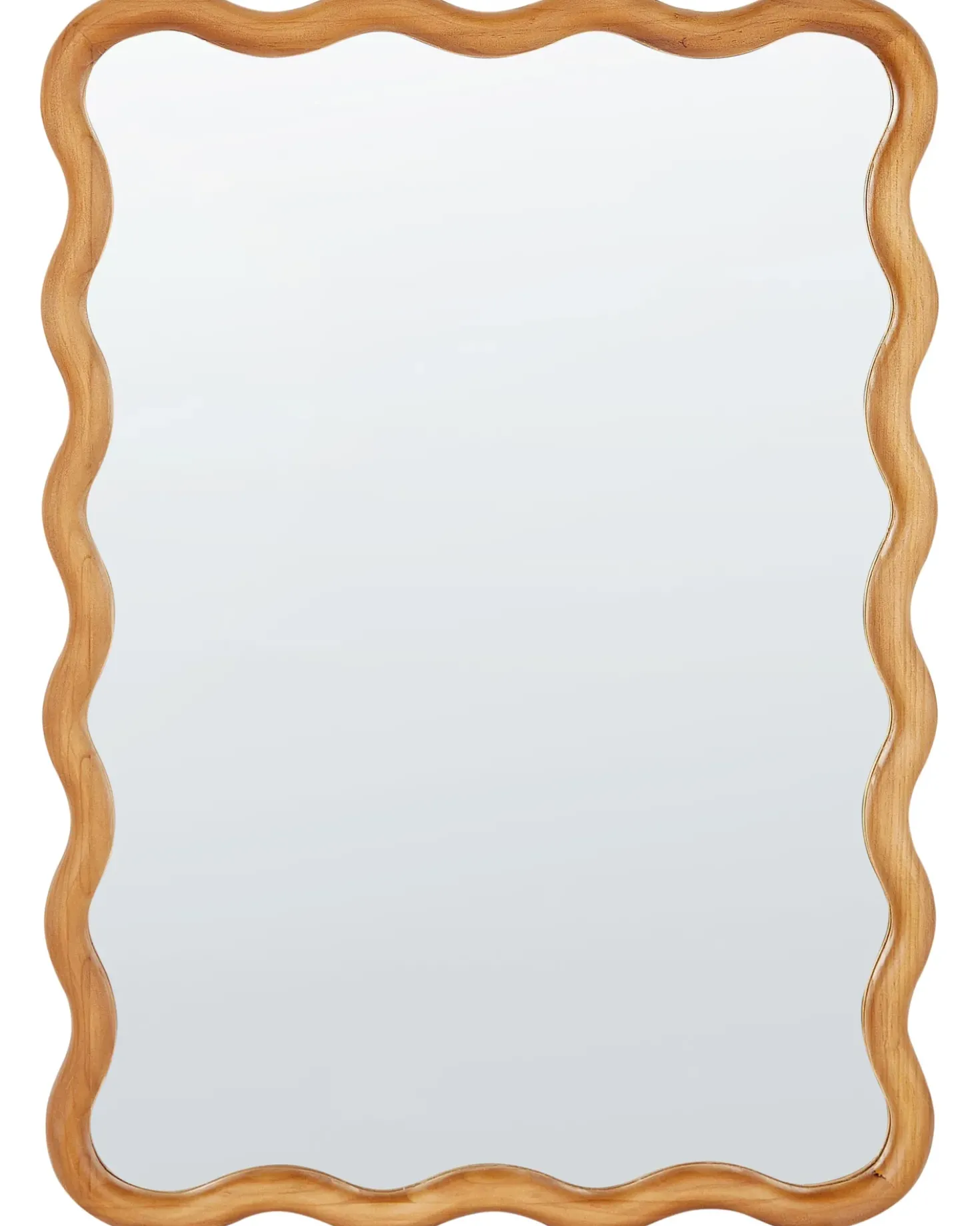 Specchio BEFFES 50 cm 72 cm Legno di pino Naturale