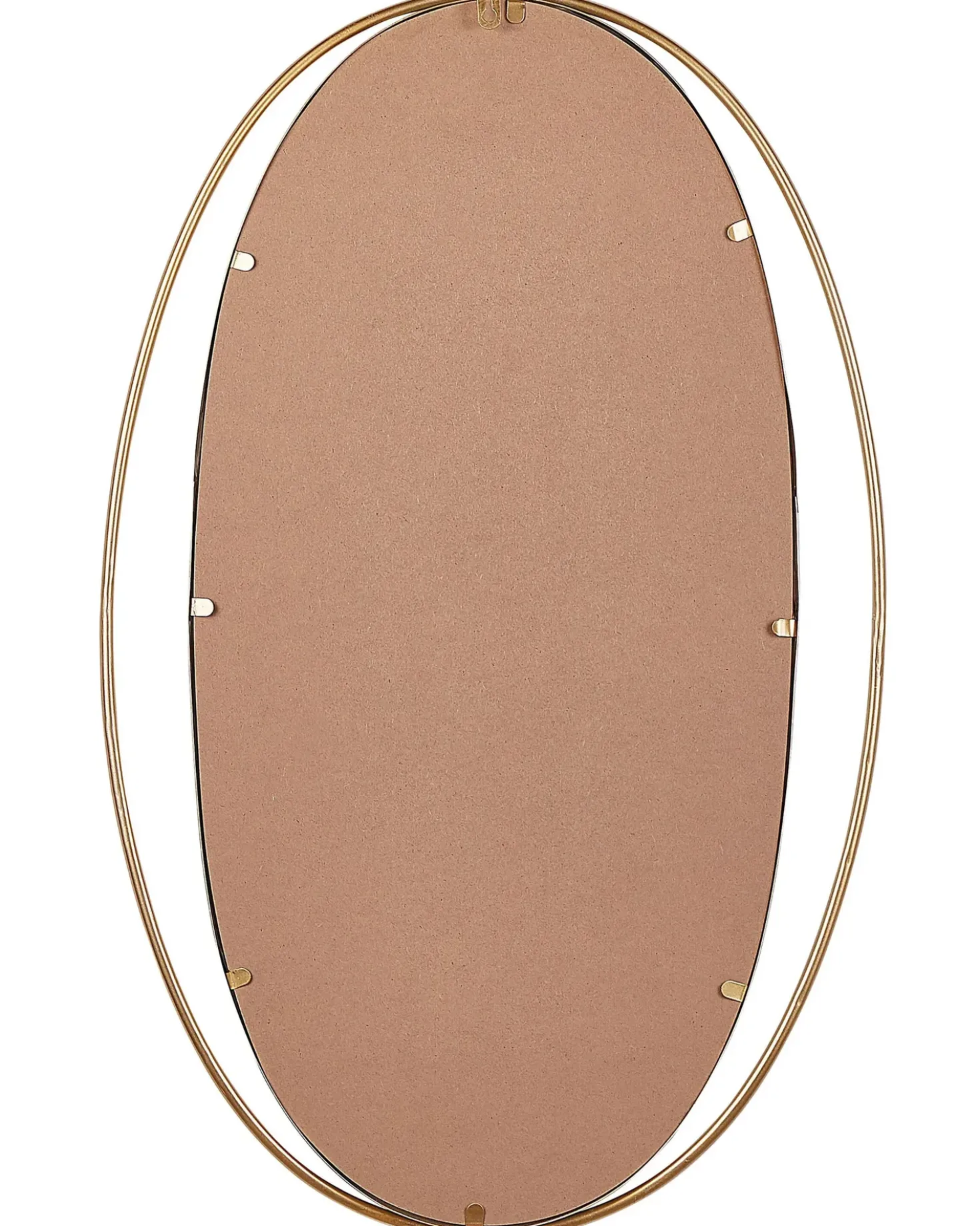 Specchio BESSON 55 cm 90 cm Metallo Oro