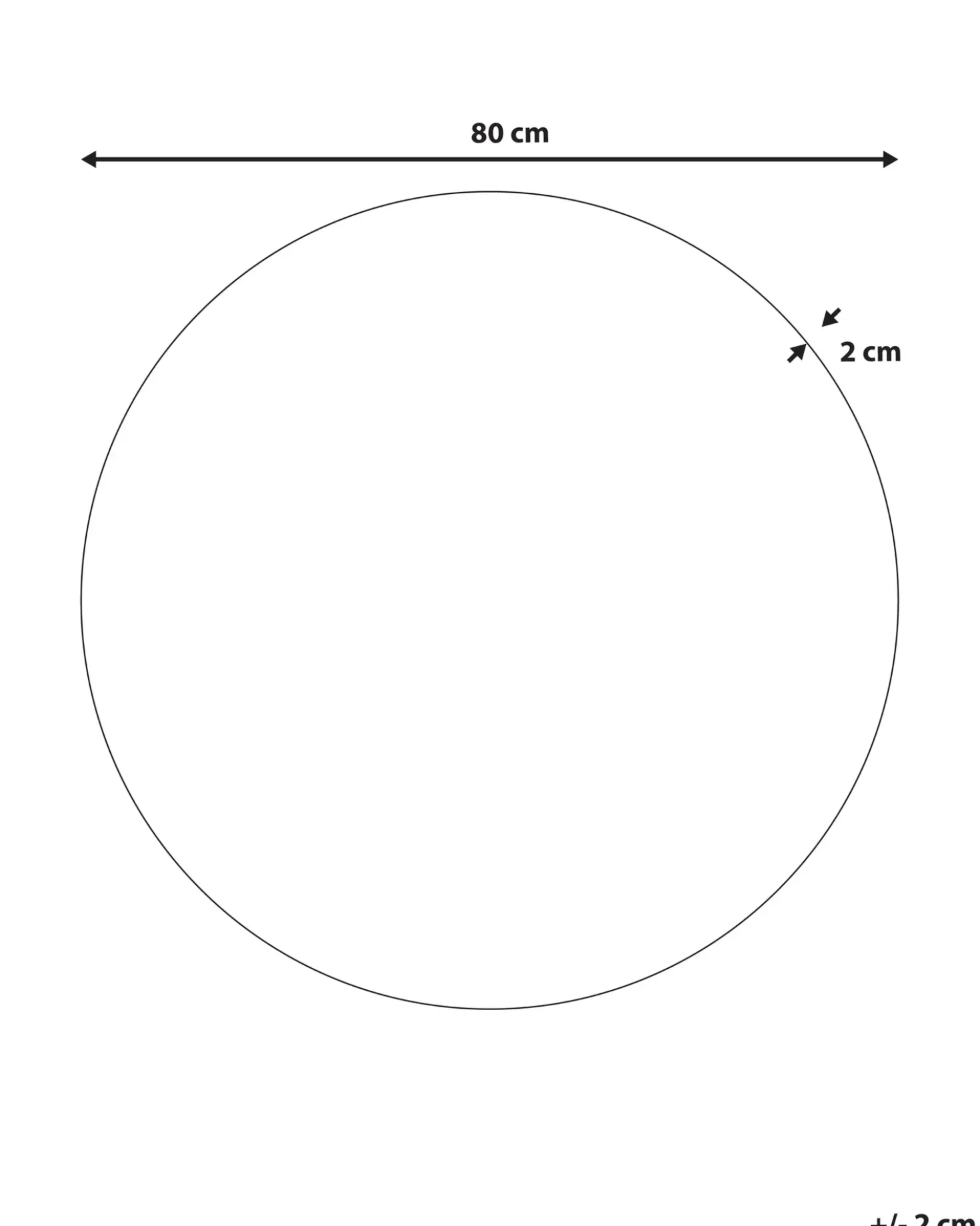 Specchio BOUCHON 80 cm 80 cm Verde