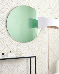 Specchio BOUCHON 80 cm 80 cm Verde