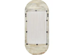 Specchio BRIANT 56 cm 130 cm Legno di mango Bianco
