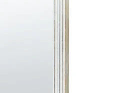Specchio BRIANT 56 cm 130 cm Legno di mango Bianco