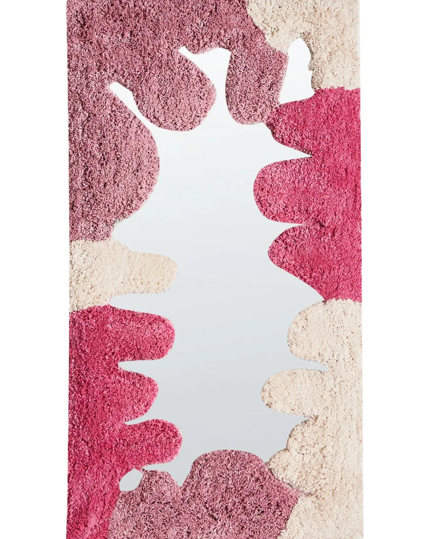 Specchio CAGERI 41 cm 75 cm Cotone Rosa
